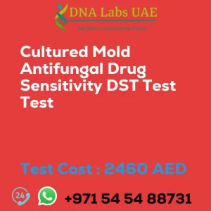 Cultured Mold Antifungal Drug Sensitivity DST Test Test sale cost 2460 AED