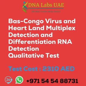 Bas-Congo Virus and Heart Land Multiplex Detection and Differentiation RNA Detection Qualitative Test sale cost 2310 AED