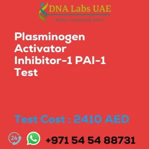 Plasminogen Activator Inhibitor-1 PAI-1 Test sale cost 2410 AED