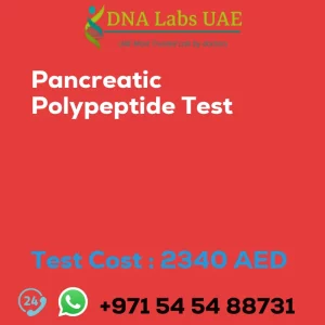 Pancreatic Polypeptide Test sale cost 2340 AED