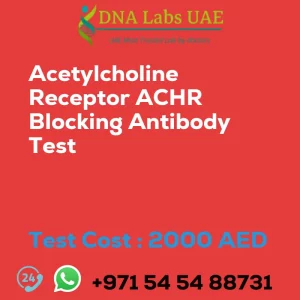 Acetylcholine Receptor ACHR Blocking Antibody Test sale cost 2000 AED