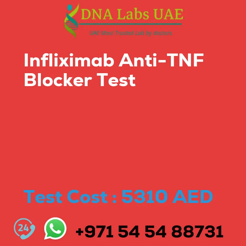 Infliximab Anti-TNF Blocker Test sale cost 5310 AED