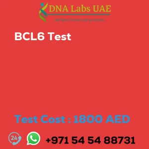 BCL6 Test sale cost 1800 AED