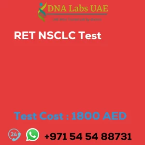 RET NSCLC Test sale cost 1800 AED