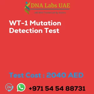 WT-1 Mutation Detection Test sale cost 2040 AED
