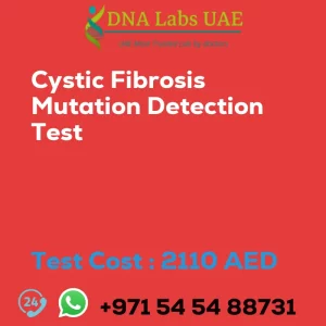 Cystic Fibrosis Mutation Detection Test sale cost 2110 AED
