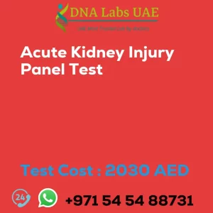 Acute Kidney Injury Panel Test sale cost 2030 AED