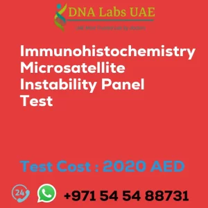 Immunohistochemistry Microsatellite Instability Panel Test sale cost 2020 AED