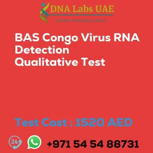 BAS Congo Virus RNA Detection Qualitative Test sale cost 1520 AED