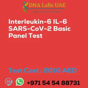 Interleukin-6 IL-6 SARS-CoV-2 Basic Panel Test sale cost 2010 AED