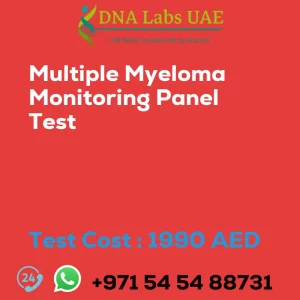 Multiple Myeloma Monitoring Panel Test sale cost 1990 AED