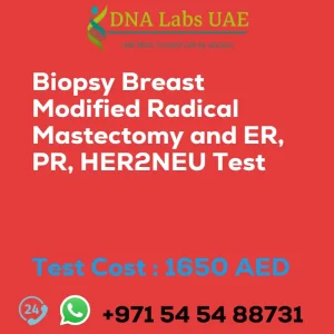 Biopsy Breast Modified Radical Mastectomy and ER