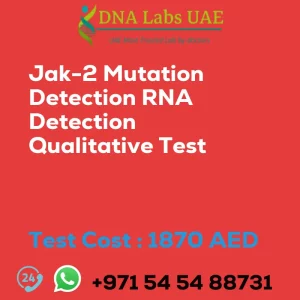 Jak-2 Mutation Detection RNA Detection Qualitative Test sale cost 1870 AED