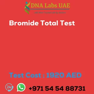Bromide Total Test sale cost 1920 AED