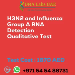 H3N2 and Influenza Group A RNA Detection Qualitative Test sale cost 1870 AED