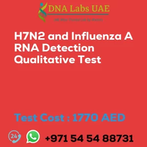 H7N2 and Influenza A RNA Detection Qualitative Test sale cost 1770 AED