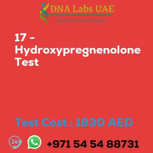 17 - Hydroxypregnenolone Test sale cost 1830 AED
