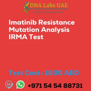 Imatinib Resistance Mutation Analysis IRMA Test sale cost 1830 AED