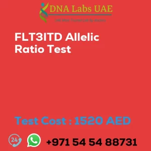 FLT3ITD Allelic Ratio Test sale cost 1520 AED