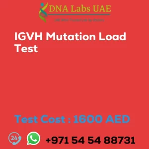 IGVH Mutation Load Test sale cost 1600 AED