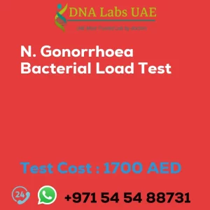 N. Gonorrhoea Bacterial Load Test sale cost 1700 AED