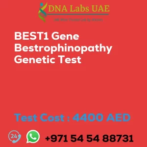 BEST1 Gene Bestrophinopathy Genetic Test sale cost 4400 AED