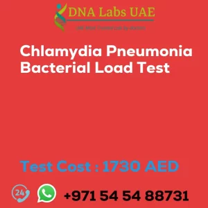 Chlamydia Pneumonia Bacterial Load Test sale cost 1730 AED