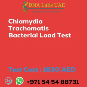 Chlamydia Trachomatis Bacterial Load Test sale cost 1630 AED