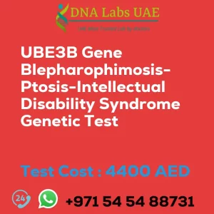 UBE3B Gene Blepharophimosis-Ptosis-Intellectual Disability Syndrome Genetic Test sale cost 4400 AED