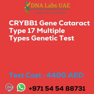 CRYBB1 Gene Cataract Type 17 Multiple Types Genetic Test sale cost 4400 AED