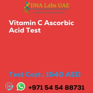 Vitamin C Ascorbic Acid Test sale cost 1540 AED