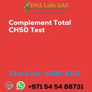 Complement Total CH50 Test sale cost 1490 AED