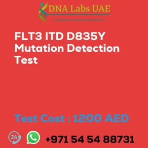 FLT3 ITD D835Y Mutation Detection Test sale cost 1200 AED