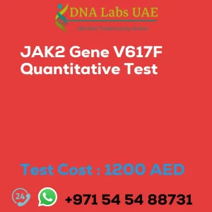 JAK2 Gene V617F Quantitative Test sale cost 1200 AED