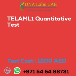 TELAML1 Quantitative Test sale cost 1200 AED