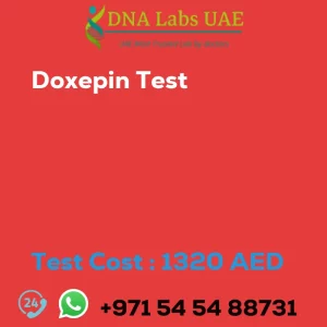 Doxepin Test sale cost 1320 AED