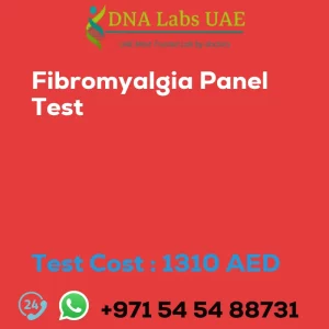 Fibromyalgia Panel Test sale cost 1310 AED