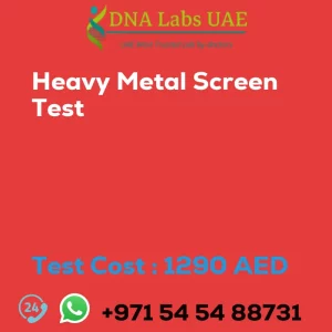 Heavy Metal Screen Test sale cost 1290 AED