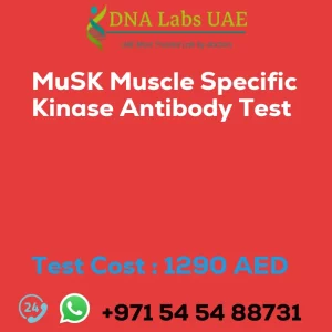 MuSK Muscle Specific Kinase Antibody Test sale cost 1290 AED