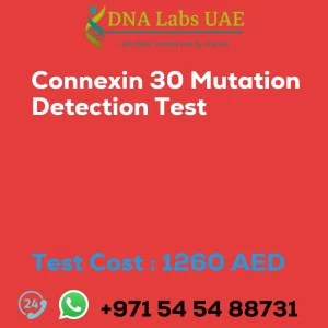 Connexin 30 Mutation Detection Test sale cost 1260 AED