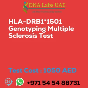 HLA-DRB1*1501 Genotyping Multiple Sclerosis Test sale cost 1050 AED