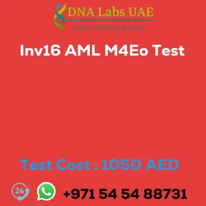 Inv16 AML M4Eo Test sale cost 1050 AED