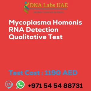 Mycoplasma Homonis RNA Detection Qualitative Test sale cost 1190 AED