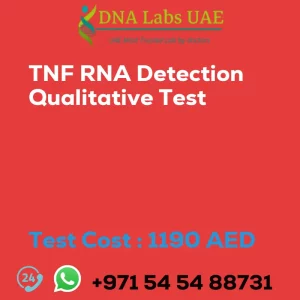 TNF RNA Detection Qualitative Test sale cost 1190 AED