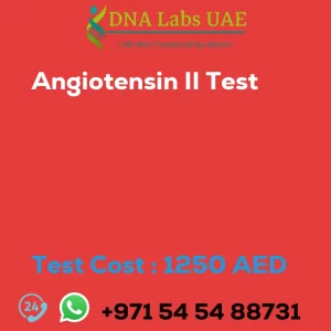 Angiotensin II Test sale cost 1250 AED
