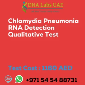 Chlamydia Pneumonia RNA Detection Qualitative Test sale cost 1160 AED