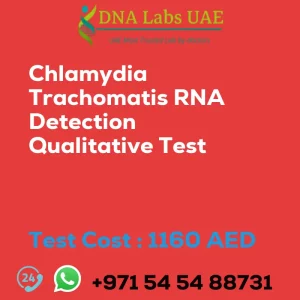 Chlamydia Trachomatis RNA Detection Qualitative Test sale cost 1160 AED