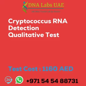 Cryptococcus RNA Detection Qualitative Test sale cost 1160 AED