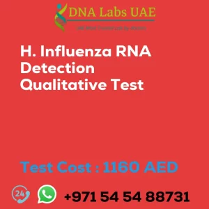 H. Influenza RNA Detection Qualitative Test sale cost 1160 AED