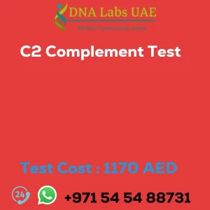 C2 Complement Test sale cost 1170 AED
